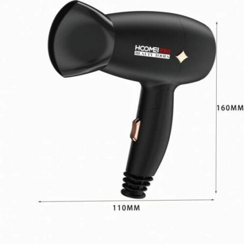 Asciugacapelli da Viaggio Hoomei HM-7620 1200W...