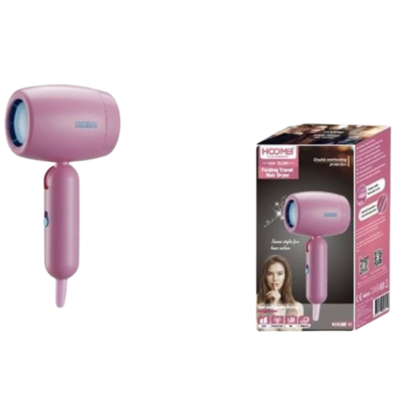 Asciugacapelli da Viaggio Hoomei HM-7038R 600W...