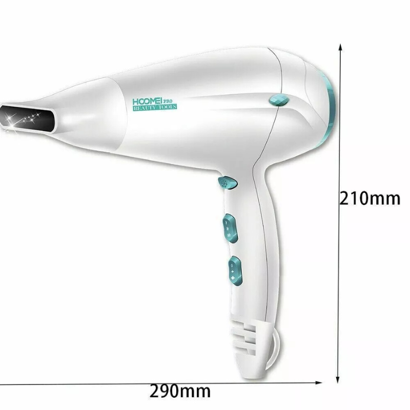 Asciugacapelli Hoomei HM-7665 2100W 2 Velocità...