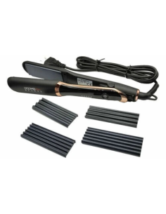 Piastra Capelli 3in1 Hoomei HM-7855T Ceramica 220°C Cavo... 2