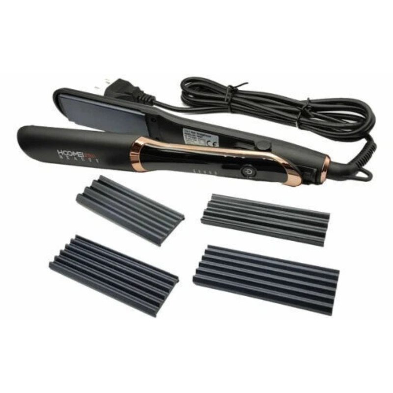 Piastra Capelli 3in1 Hoomei HM-7855T Ceramica...