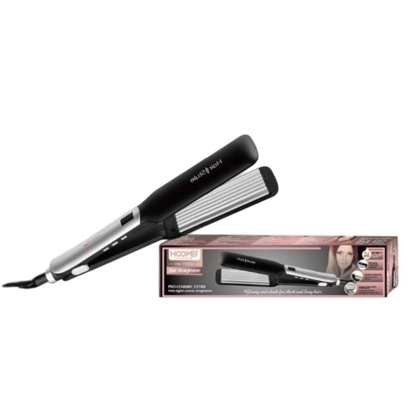 Piastra capelli HOOMEI HM7395S piastre larghe...