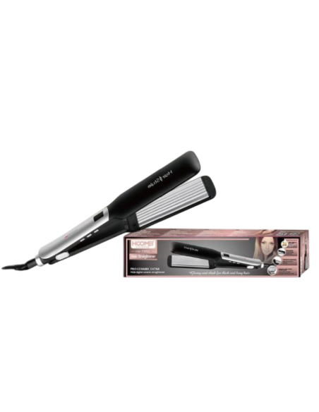 Piastra capelli HOOMEI HM7395S piastre larghe ceramica 210C