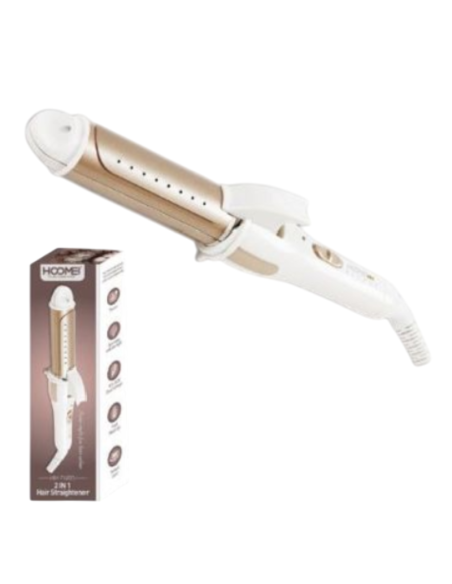 Piastra per Capelli 2 in 1 HOOMEI HM-7168TS - Liscia e Arriccia - Riscaldamento