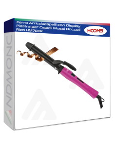 Ferro Arricciacapelli con Display Piastra per Capelli...