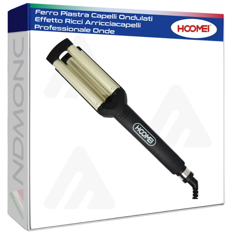 Ferro Piastra Capelli Ondulati Effetto Ricci Arricciacapelli Professionale Onde