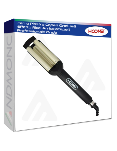 Ferro Piastra Capelli Ondulati Effetto Ricci Arricciacapelli Professionale Onde
