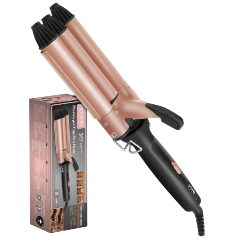 HOOMEI Piastra Onde Capelli HM-7832S Ceramica...