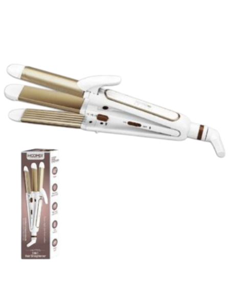 HOOMEI Piastra 3in1 HM-7175S Lisci Ricci Onde Ceramica 65W 210°C 360°