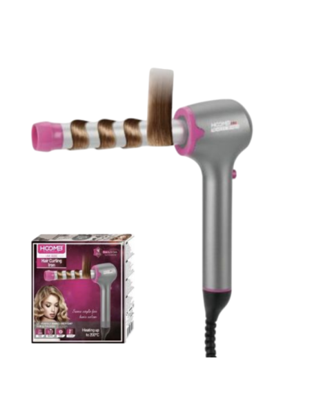 HOOMEI Ferro Arricciacapelli HM-7828C Ceramica 25mm 35W 180-200°C 360°