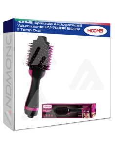 HOOMEI Spazzola Asciugacapelli Volumizzante HM-7888R...