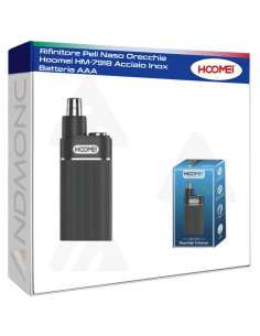 Rifinitore Peli Naso Orecchie Hoomei HM-7918 Acciaio Inox...