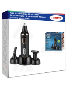 Rifinitore Naso Orecchie Sopracciglia Hoomei HM-7930T...