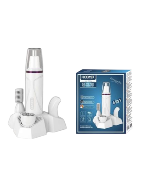 Tagliacapelli/Rifinitore Naso/Orecchie/Sopracciglia HOOMEI HM-7205w 4 in 1