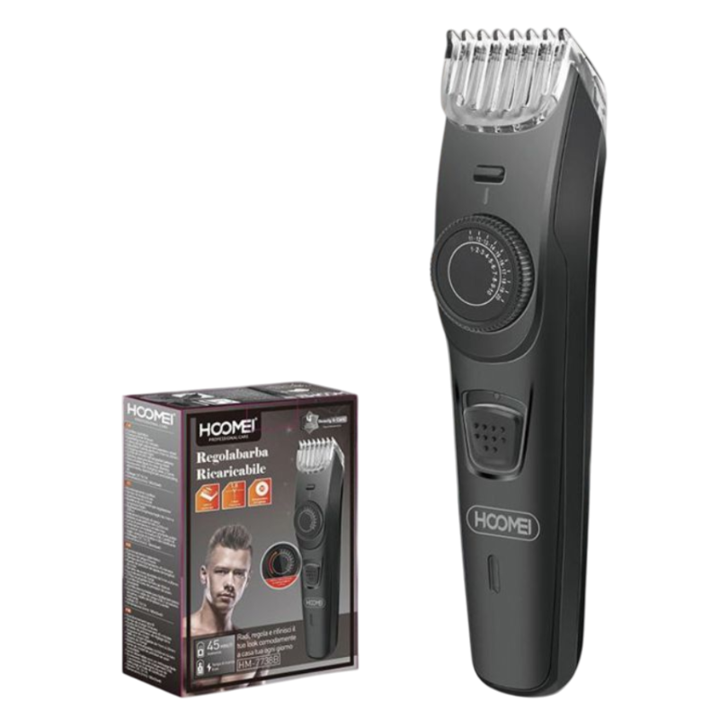 Regolabarba Hoomei HM-7738B 20 Impostazioni...