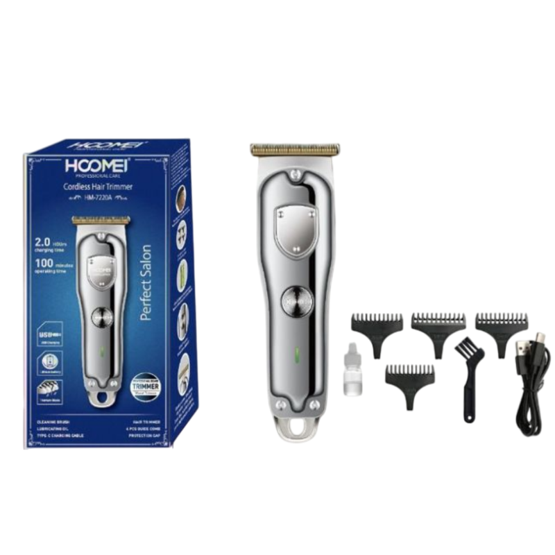 Tagliacapelli Hoomei HM-7220A Lame Titanio 100...