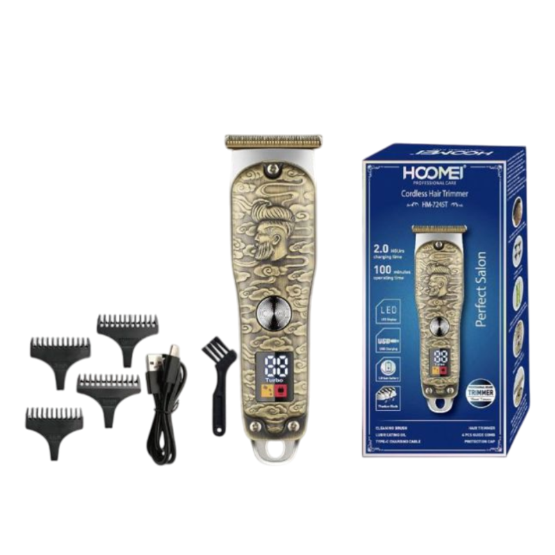 Tagliacapelli Hoomei HM-7245T Lame Titanio 100...