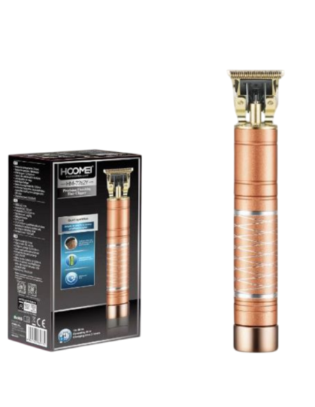Tagliacapelli Hoomei HM-7262Y Lame Titanio 180 Minuti Autonomia 4 Pettini USB