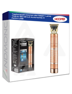 Tagliacapelli Hoomei HM-7262Y Lame Titanio 180 Minuti...