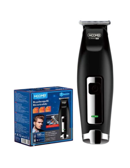 Tagliacapelli Hoomei HM-7762 Litio 180 Minuti Autonomia 2 Ore Ricarica