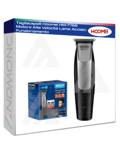 Tagliacapelli Hoomei HM-7766 Motore Alta Velocità Lame...