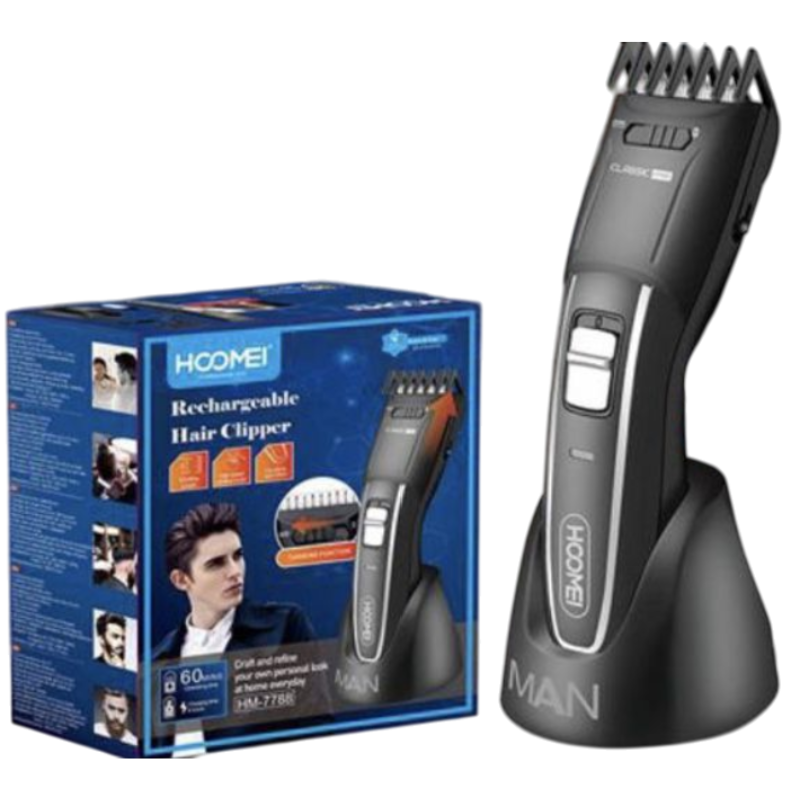 Tagliacapelli Hoomei HM-7788 Ricaricabile 60...