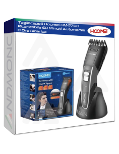 Tagliacapelli Hoomei HM-7788 Ricaricabile 60 Minuti...