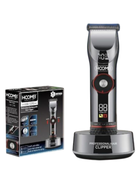 Tagliacapelli Hoomei HM-7298 Professionale 7 Ore Autonomia Lame Titanio Litio
