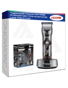 Tagliacapelli Hoomei HM-7298 Professionale 7 Ore...