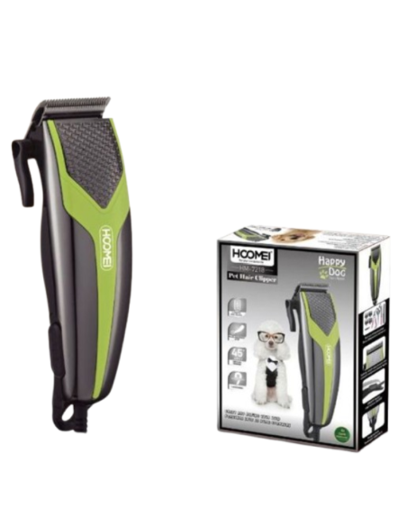 Tosatrice Animali Hoomei HM-7218 10W Acciaio Inox 9 Accessori Set Completo