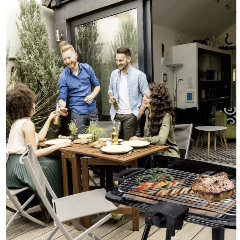 Griglia Barbecue BBQ Grill Con Piedistallo...