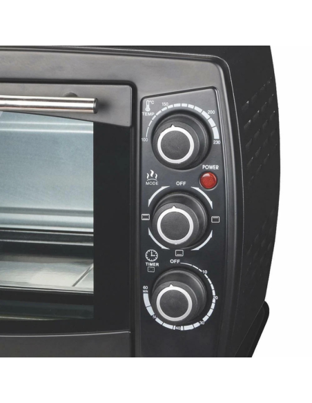Forno Elettrico Fornelletto Fornetto 18Lt con Timer e Luce Interna 1200W HM-5218