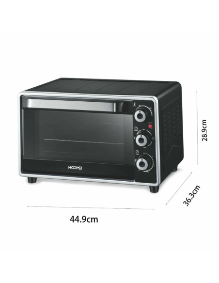 Forno Elettrico Fornelletto Fornetto 23Lt con Timer e Luce Interne 1600W HM-5223