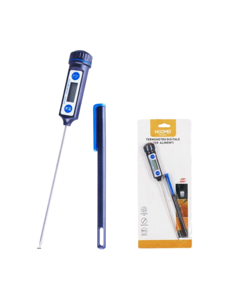 Termometro Digitale per Alimenti e Liquidi Display Lcd Preciso Rapido HM-6505