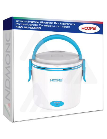 Scaldavivande Elettrico Portapranzo PortaVivande Termico Lunch Box 40W HM-5650B