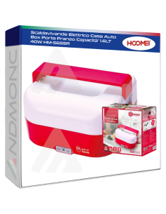 Scaldavivande Elettrico Casa Auto Box Porta Pranzo...