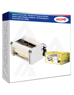 Macchina Per Pasta Fresca Rullo Manuale Pasta Maker 9...