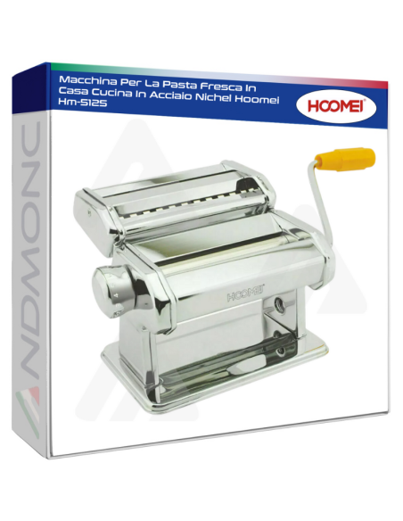 Macchina Per La Pasta Fresca In Casa Cucina In Acciaio Nichel Hoomei Hm-5125
