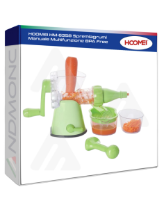 HOOMEI HM-6358 Spremiagrumi Manuale Multifunzione BPA Free