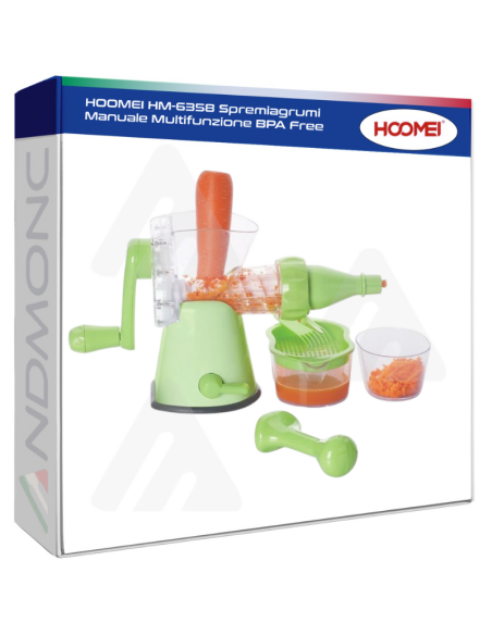 HOOMEI HM-6358 Spremiagrumi Manuale Multifunzione BPA Free