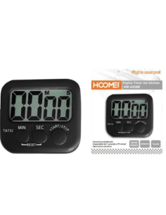 Timer Cucina Digitale HOOMEI HM6438B Grande Display Conto... 2