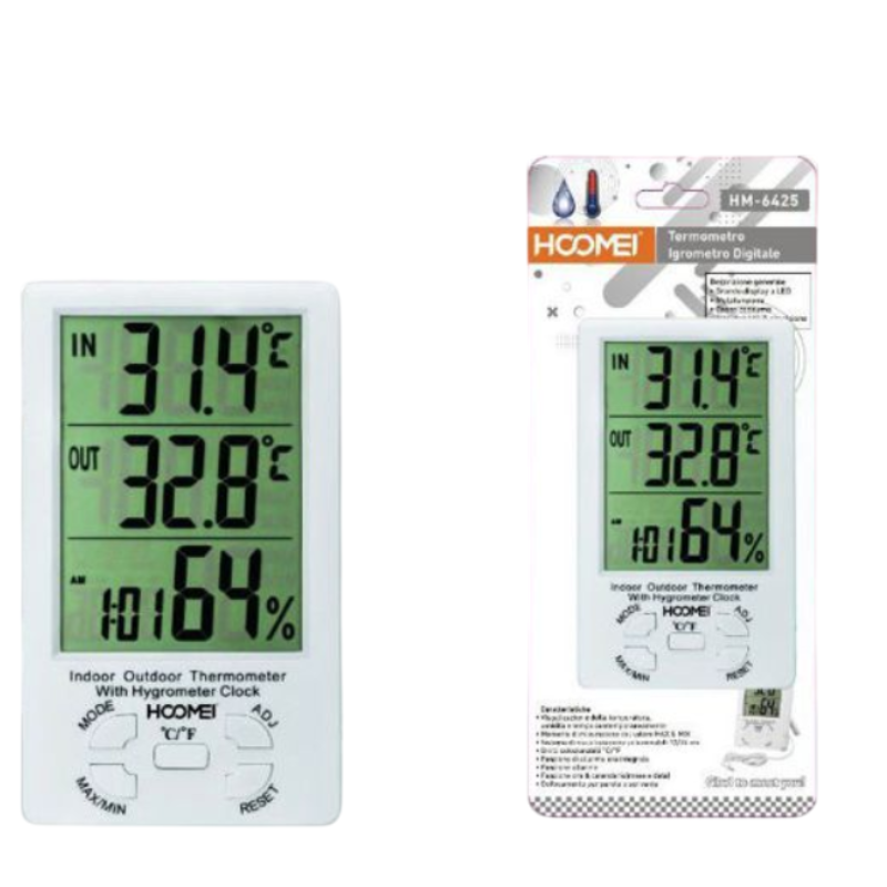 Hoomei HM 6425 Termometro Igrometro Digitale...