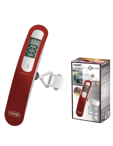 Hoomei HM 1345R Bilancia Pesavaligie Elettronica 50kg LCD Retroilluminato