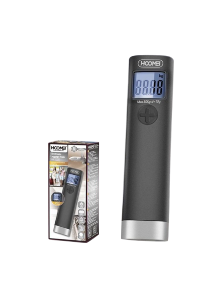 Bilancia Elettronica Pesa Bagagli Valigie Fino a 50Kg Hoomei Hm-1522b