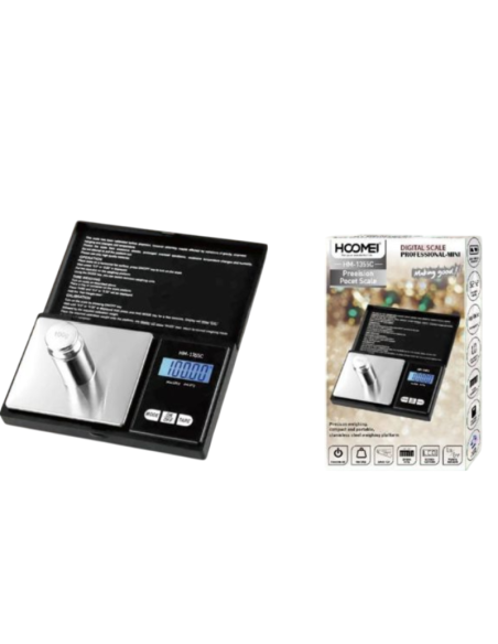 Bilancia Digitale Tascabile Hoomei HM1355C 500g 001g Precisione LCD