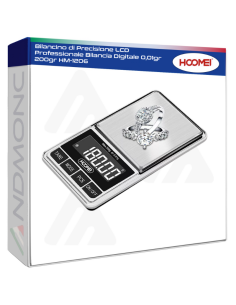 Bilancino di Precisione LCD Professionale Bilancia...