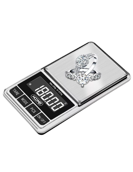 Bilancino di Precisione LCD Professionale Bilancia Digitale 0,01gr 200gr HM-1206