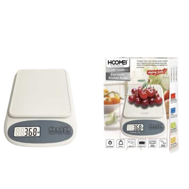 Bilancia da Cucina Elettronica Hoomei HM1268W...
