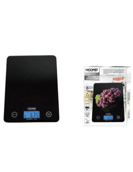 Bilancia da Cucina elettronica HM1210H Pesa Alimenti con Tara Display LCD Max...