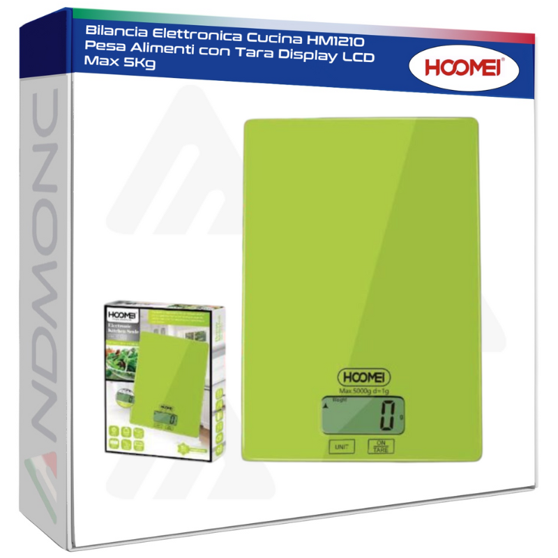 Bilancia Elettronica Cucina HM1210 Pesa...